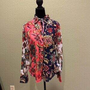 Floral Button-Up Shirt